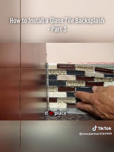 Installing a Glass Tile Backsplash - Step-by-Step Guide