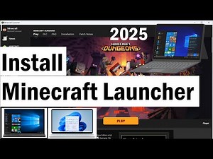 How to Download and Install the Minecraft Launcher | How to install minecraft launcher on pc