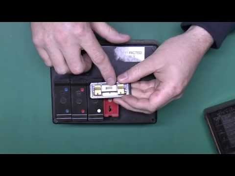 How to replace fusewire in a fusebox with rewireable fuses