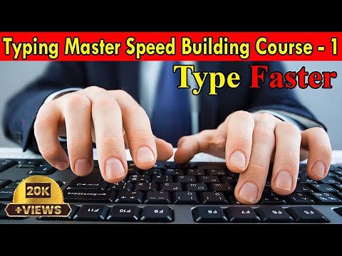 Typing Master Speed Building Course Lesson 1 | Improve your Typing Skills | IT Tactics
