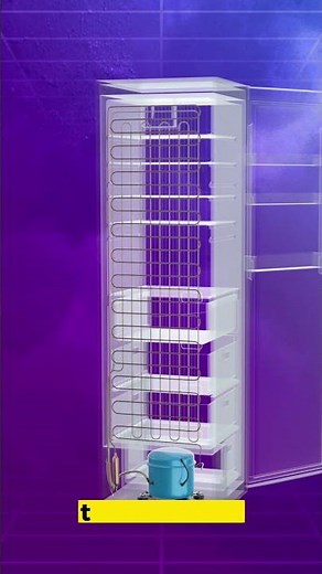 The 5 Main Components of a Refrigerator's Cooling System (3D Animation)