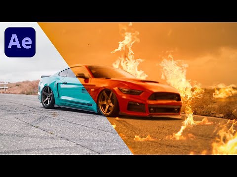 Realistic Fire Effect - After Effects Tutorial