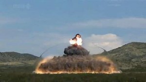 Huge Shockwave Captured at High-Speed