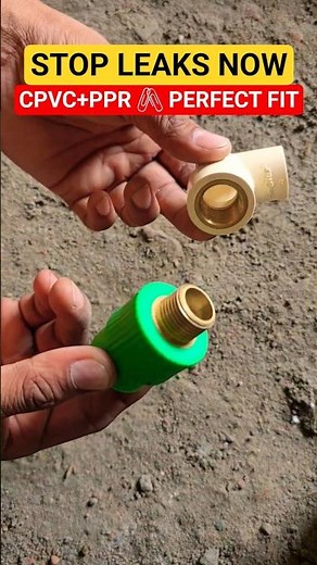 CPVC to PPR — Perfect Joint #thepipeexpert #plumbing #diyplumbing