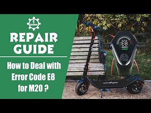 Electric Scooter Repair Guide | How to Deal with Error Code E8 for M20?