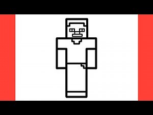 How to draw STEVE MINECRAFT EASY | Drawing Minecraft