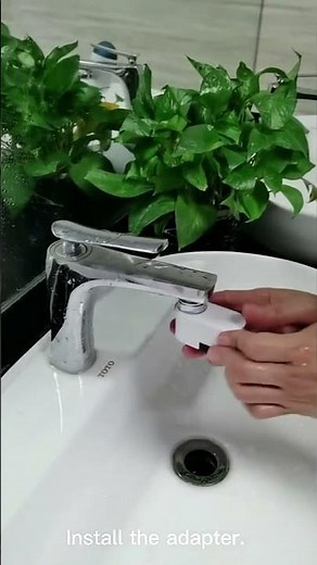 Easy installation for a touchless automatic sensor faucet adapter
