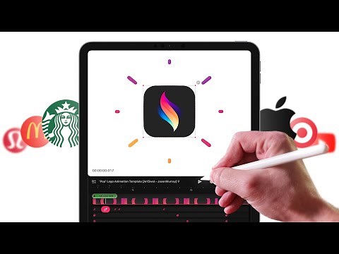Make your own Logo Animation Template in Procreate Dreams