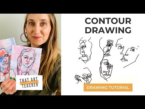 Contour Drawing | Step by Step Art Tutorial