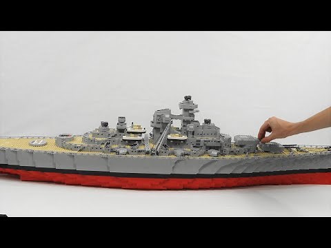 Building The Bismarck Battleship