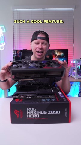 Effortless Graphics Card Removal on the ASUS ROG Maximus Z890 Hero!