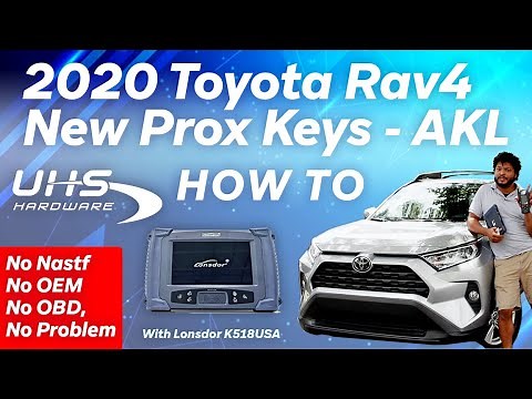 How To Program 2019-2021 Toyota / Lexus Smart Keys w/ Lonsdor K518USA