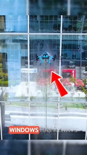 How Drones Are Improving Safety in High-Rise Window Cleaning Discover how drones are revolutionizing safety in high-rise window cleaning by minimizing human risk and increasing efficiency. These advanced UAVs access hard-to-reach areas with ease, reducing workplace accidents. A smart investment in tech and safety! Credit : KTV Working Drone, Mohamed Dreamchaser / yt #SmartTechnology #WorkplaceSafety #DroneInnovation #windowcleaning #Smart | The Viral Portal News | Facebook