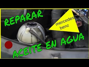 aceite en el Agua de radiador ENFRIADOR de aceite (solucionado