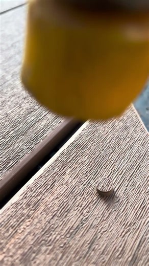 Installing cortex plugs in pvc decking