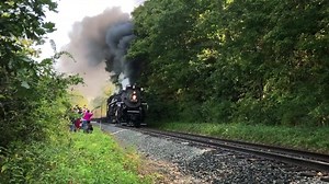 408K views · 1.4K shares | Time machine alert! Steam in the Valley is off to a colorful start as the 765 performs for passengers at Indigo Lake along the Cuyahoga Valley Scenic Railroad. | Fort Wayne Railroad Historical Society | Facebook