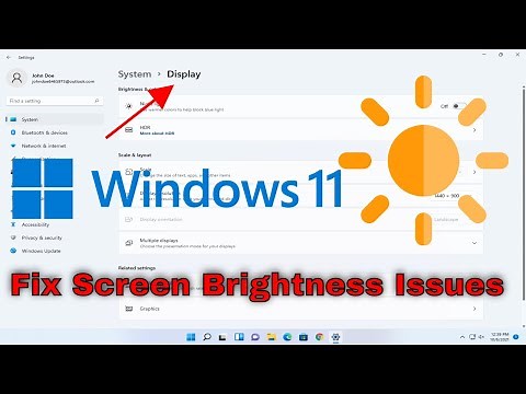 Windows 11 Brightness Problem - How To Fix