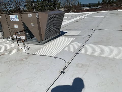 Lightning Protection System Video- New Installation Small Commercial Building
