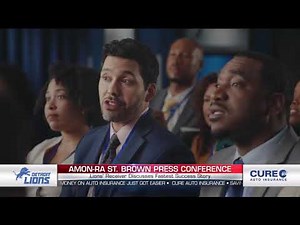 🚗 CURE Auto Insurance Commercial ft. Amon-Ra St. Brown | Real Savings in Michigan! 🚗 #Detroit #lions