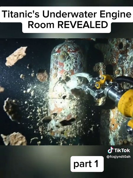 Titanic's Underwater Engine Room Explored