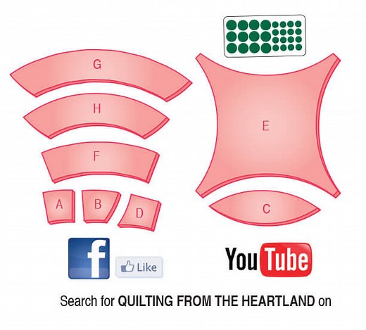 Double Wedding Ring Book & Template Set