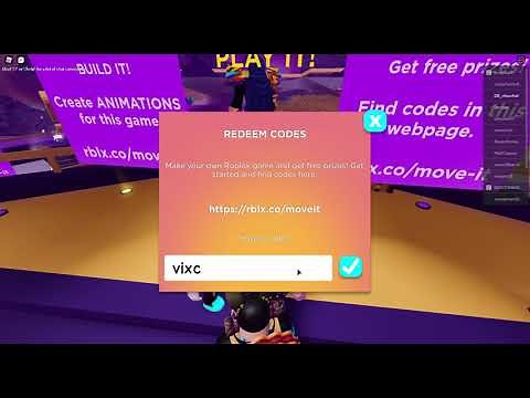 Roblox Island Of Move Event ALL CODES!