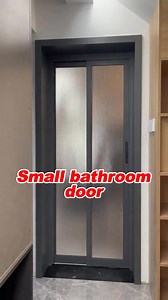 272K views · 2K reactions | Minimalist shower room PT door installation. #aluminium #doors #door #window #windows #slidingdoor #interiordesign #homedeco #foldingdoor #tottme | Tottme Engineering | Facebook