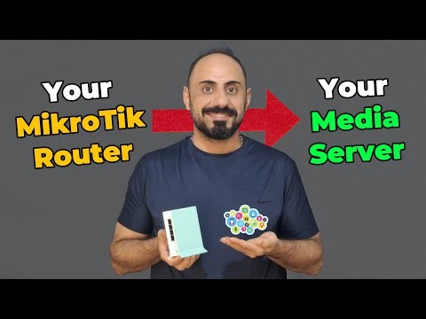 Turn Your MikroTik Router Into a Powerful DLNA Media Server! (Easy Home Streaming Guide) 🔥
