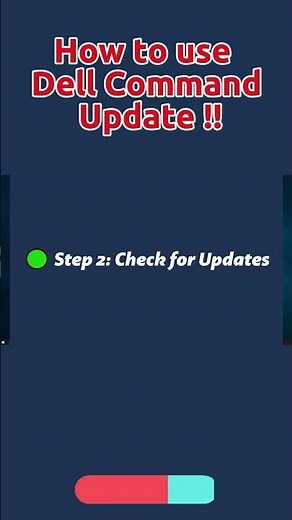 How to use dell command update