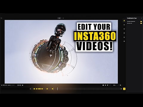 Beginner Insta360 Studio Tutorial 2022 | Edit your Insta360 ONE RS or ONE X2 footage!