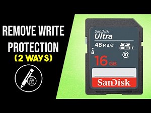How to Remove Write Protection on Micro SD Card (2024) 2 WAYS