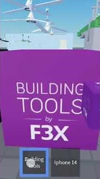 all F3X Building tools