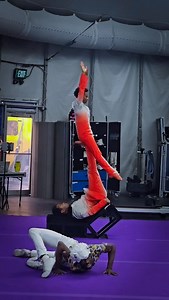 29K views · 571 reactions | When contortion tries to match the rhythm of the Icarian duo during warm up session at @echo_cirquedusoleil Rate the sync ⚡️  “Scrambles ” meets airborne landing 露‍♂️. #CirqueDuSoleil #flips #CirqueVibes #IcarianGames #contortion #echocirque #cirquegram #EddieFlexible #EchoMoments #FlexibilityGoals #SyncUp #didwesync | Eddie Flexible | Facebook