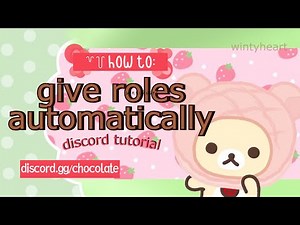 ♡ How to give roles automatically using Mee6 bot ♡ (discord tutorial)