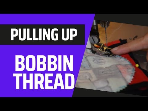 How to Pull Up Bobbin Thread When Quilting With A Vintage Singer Sewing Machine - Sip and Stitch