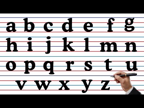 Small Letter abc Writing | How to Write Small Alphabet Letters | How to Write Small letter abcd 