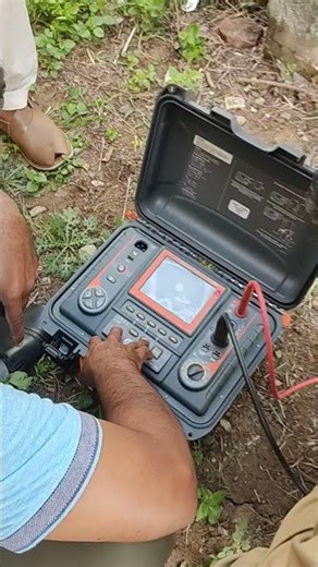 H.T Cable 500mm Testing with Sonel ir tester