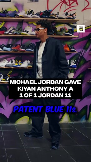 From gifted 1-of-1 Jordans to signing with the brand, Kiyan’s journey comes full circle ✈️ Powered by @espn