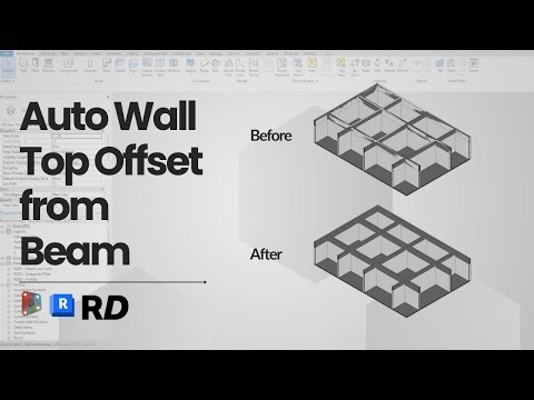 Dynamo Script - Auto Wall Top Offset from Beam