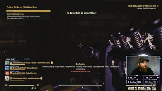 Join my Fallout 76 Server for Fast Level Ups and Good Gear BEFORE DOUBLE XP ENDS TOMORROW!