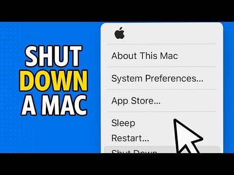 How To Properly Shut Down Macbook & Keyboard Shortcuts