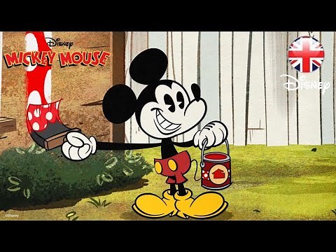 MICKEY MOUSE SHORTS | House Painters | Official Disney UK