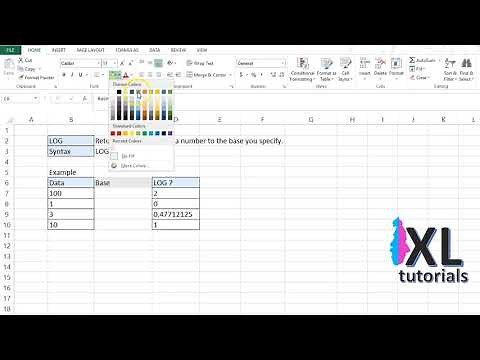 Excel Log Base 2