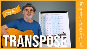 Easy Way To Change Keys On Guitar - Real Guitar Lessons by Tomas Michaud