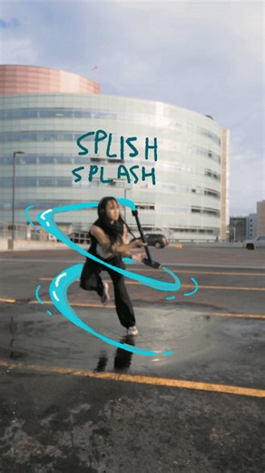 yahcandi on Instagram: "Splish splash sploosh splosh spleesh splush sploish splaish spleesh sploush Made using firealpaca, 10fps #pogostick #animation #pogostick #framebyframeanimation"