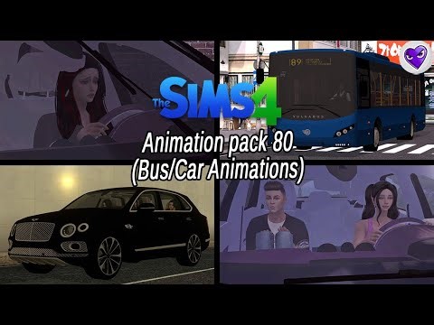Sims 4 Animations | Animation Pack #80 | Bus/Car Animations | Wicked Whims Animations | Free