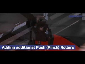 How to adjust push roller pressure on the Graphtec FC8600