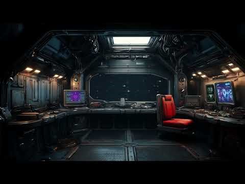 Alien Ocean Research Station | Sci-Fi Deep Sea Underwater Ambience for Focus, Study & Relaxation