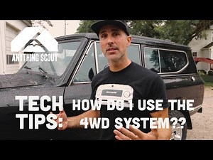 TECH TIP: How to Use 4WD System