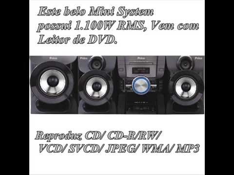Lançamento 2013 - Mini System PHILCO PH1100